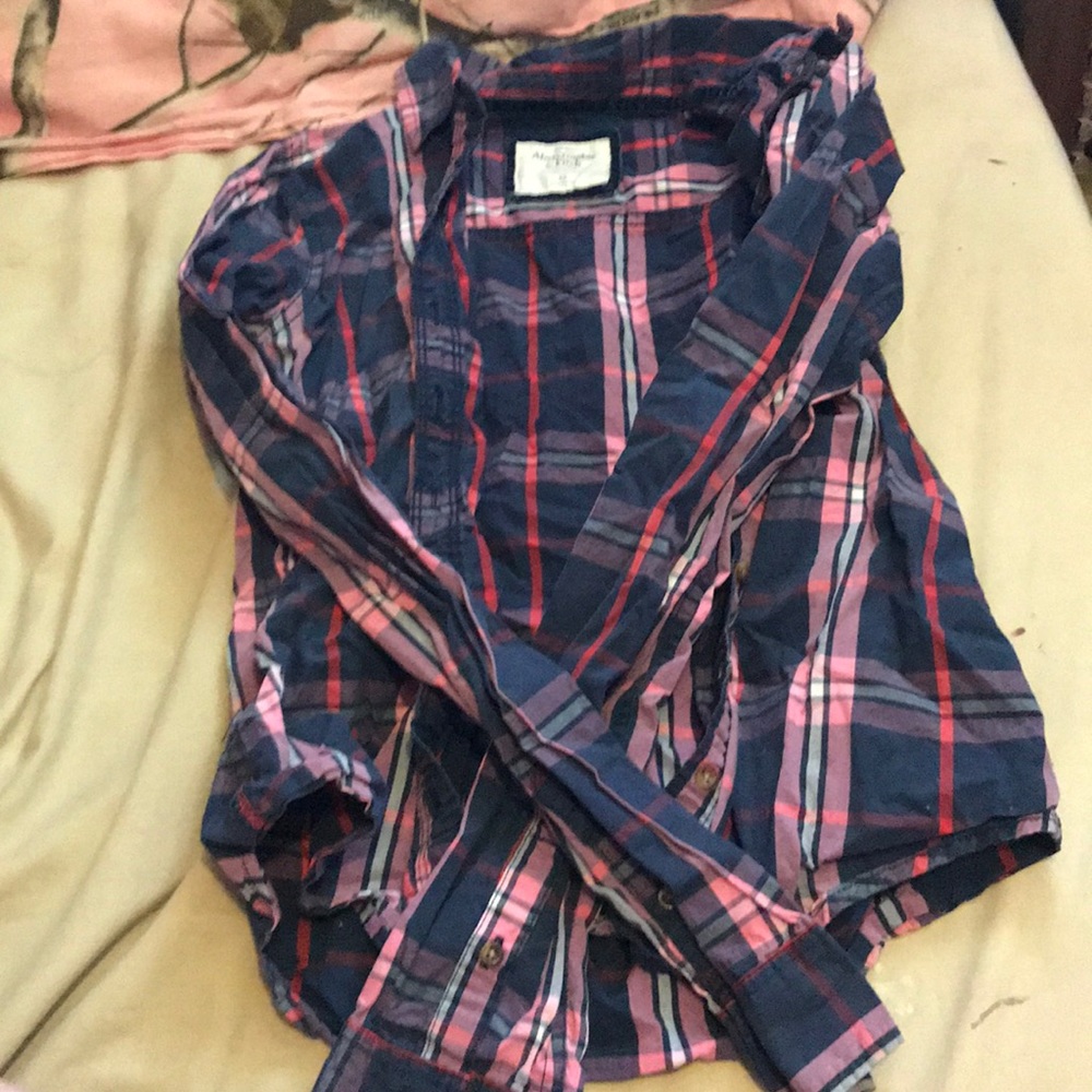 Abercrombie and Fitch plaid shirt